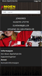 Mobile Screenshot of nettbutikk.moenbjollefabrikk.no